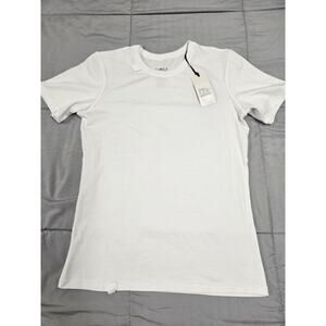 SAM Super soft seamless T-SHIRT | white Personalize fidget Sensory Friendly Xs